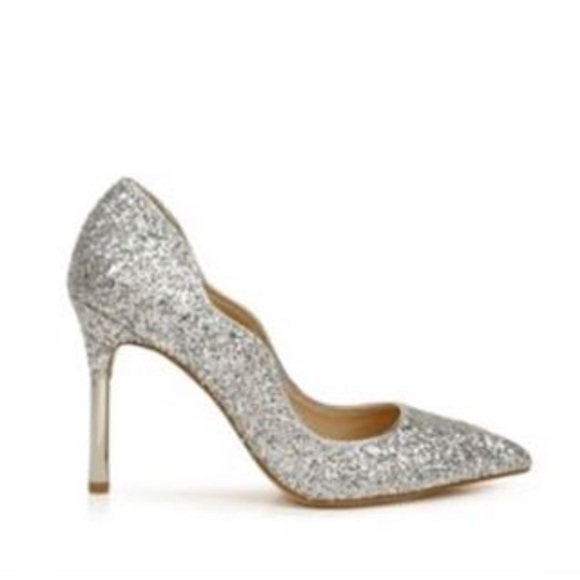 Jewel Badgley Mischka® Riley II Pumps (Women’s US 6M, Silver/Glitter) - Picture 2 of 6
